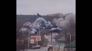 Bombing of Kyiv War between Russia and Ukraine.#Shorts