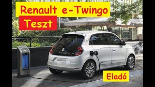 Renault Twingo eladó elektromos autó⚡🚘 teszt.