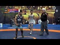 1/2 FS - 57 kg: N. HAJIAGHANIAS (IRI) v. D. CAPELLAN (CAN)