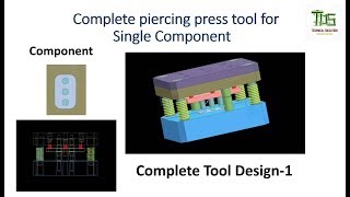 piercing tool Design (Part-1)/ NX UG/Hindi