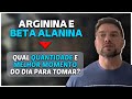 COMO TOMAR ARGININA E BETA ALANINA? | Muzy Explica