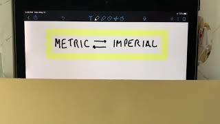 Imperial Metric Conversions Part 1