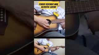 Fender Redondo Mini Acoustic Guitar Sound Review Shorts