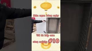 Làm món ngan hấp sen hầm ngon, số lượng lớn bằng tủ hấp cơm công nghiệp đa năng