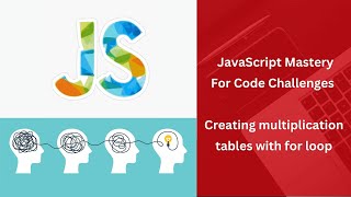 Creating multiplication tables with for loop