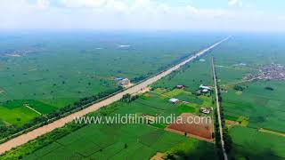 Upper Ganga canal feeds Meerut city and agriculture in the khadar belt, bringing Himalayan waters in