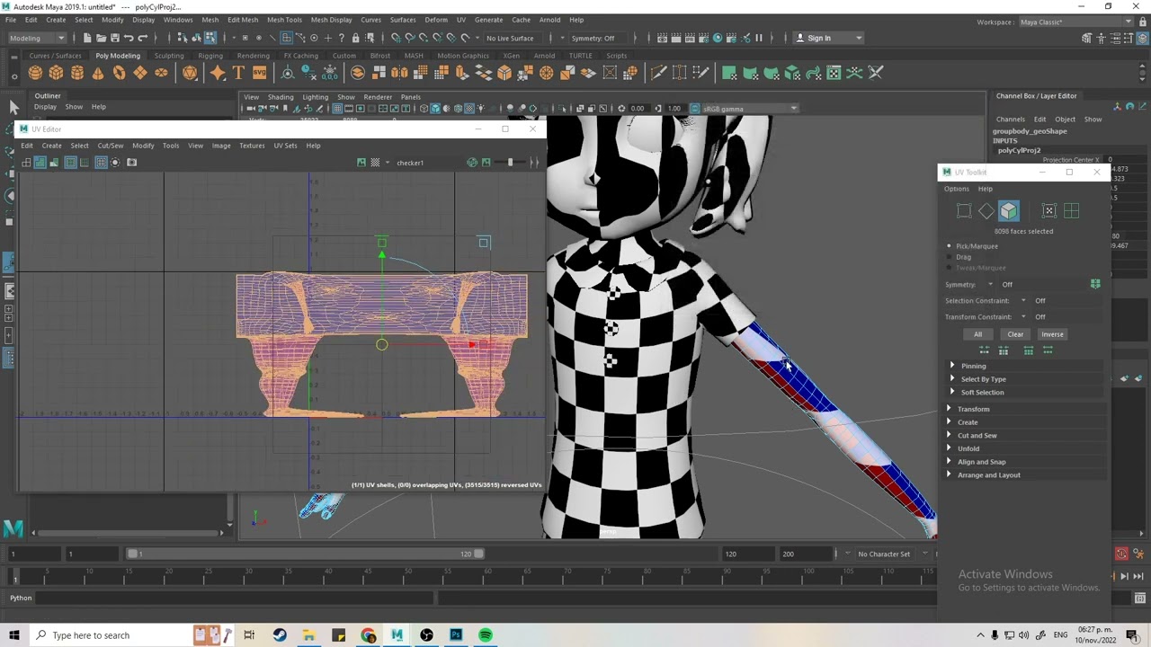 Tutorial Cortar UVs - YouTube