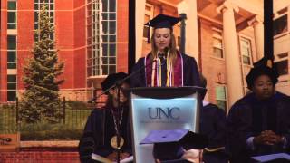 University of Northern Colorado - 2013 Fall Undergraduate Commencement Student Farewell Speech (AM)