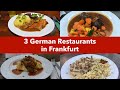 Authentic German Food in Frankfurt - Traditional German Cuisine in Frankfurt