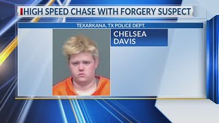 High-speed chase on shredded wheels ends in arrest