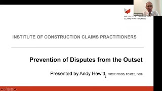 Prevent Disputes at the Outset | Public Webinar 7th December 2021