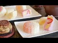 Snowy Mooncakes with Custard Filling | 奶黄冰皮月饼