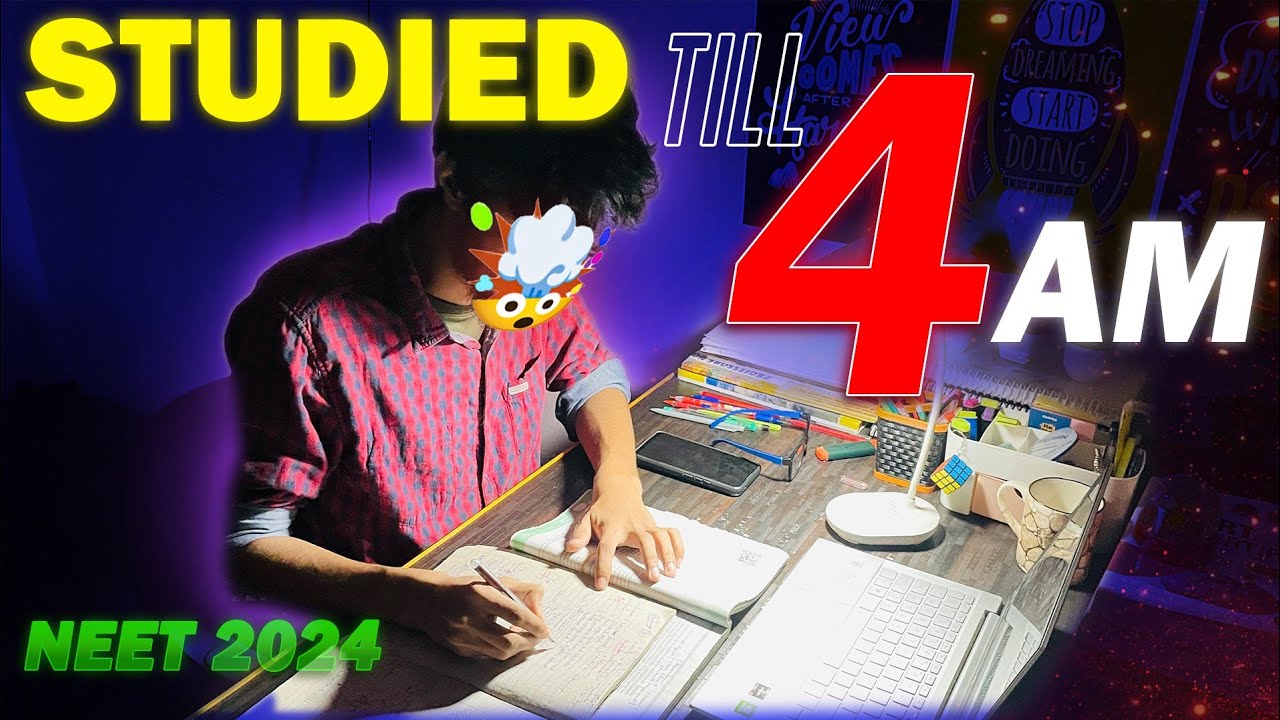 4 Am Study Vlog My Strategy For Last 4 Months Neet Youtube