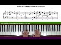 gedike 50 easy piano pieces op. 46 no. 41 invention tutorial