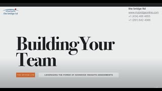 Data Driven Team Building