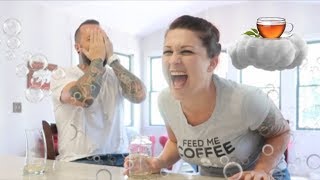 HELIUM INFUSED WATER  (Try not to laugh)