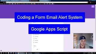 Google Apps Script Easy First Project - Word Detection Email Add-on - Forms, Sheets, Gmail