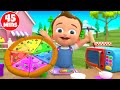 Baby DIY Making Pizza Rainbow Colors | Cooking Activities for Kids | Kids Educational Videos 2024