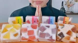 【咀嚼音】花あわ雪【ASMR /Eating Sounds】