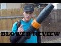 Stihl Blower Review -- BR 450 See it in Action!