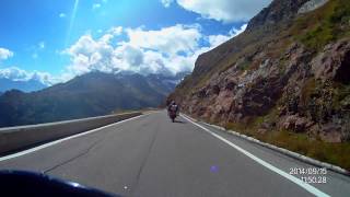 Timmelsjoch richting Dolomiten motorvakantie 2014 nr 1