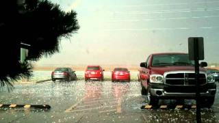 Altus Hail Storm 16 June 2011 from Applebees Part 4