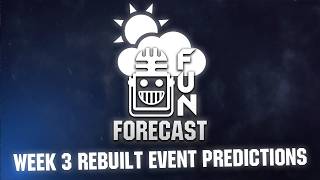 REBUILT Week 3 Event Predictions | FRC Forecast