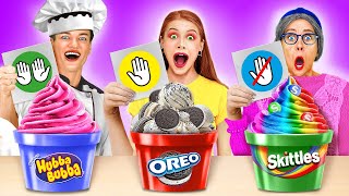 NO HAND VS ONE HAND VS TWO HANDS || Funny Ways To Eat And Cook by 123 GO FOOD