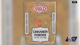 FDA warns consumers about lead contaminated ground cinnamon