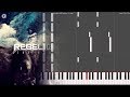 Rebelion - The Edge ft. Micah Martin (Darmayuda MIDI Piano)