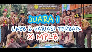 Juara 1 LKBB & Variasi Terbaik Lomba Internal Sekolah Pramuka SMK N 41 Jakarta