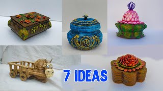 7 amazing DIY jewelry boxes ideas. DIY craft ideas