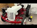Finish putting together a 1948 Ford 8n tractor