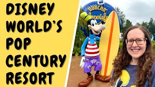 Disney's Pop Century Resort Tour \u0026 Room Tour (Disney World Hotel)