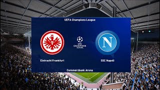 Eintracht Frankfurt vs Napoli | Champions League 21 February 2023 Full Match FIFA 23 | PS5™ [4K HDR]