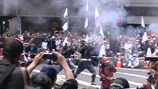 伊達古式火縄銃演式 2014.5.18 仙台青葉祭り