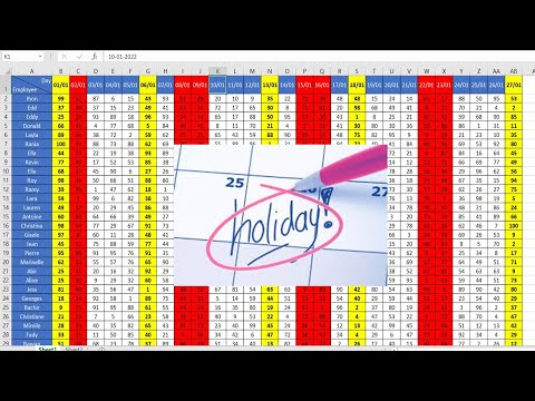 Вот как вы выделяете праздники в Excel #microsoft #excel #holiday