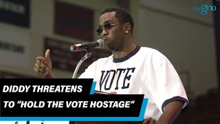 OPINION: Maybe Diddy can afford not to vote for Biden -- Black voters can't