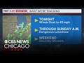 Strong winds from Helene remnants to persist overnight, showers Saturday in Chicago