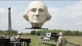 These giant sculptures bring new meaning to 'heads of state'