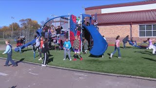 New Playground At Leeds Elementary