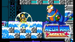 Mega Man Maker-  Base Teleport MZ4 Elements