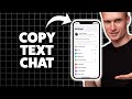 How to Copy Text from ChatGPT on iPhone 2026 (Step-By-Step Tutorial)