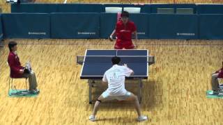 Table Tennis Tokyo MS Final;Hidetoshi Oya vs Kazuhiro Chan 2013.3.17