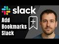 How to Add Bookmarks to Channels in Slack (2026 Step-by-Step Beginner Tutorial)