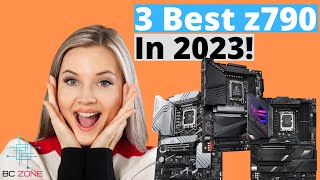 THE 3 BEST Z790 MOTHERBOARDS TODAY!