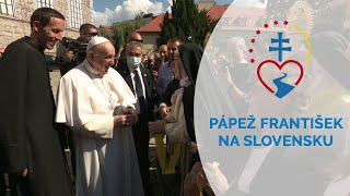 ZOSTRIH Z NÁVŠTEVY PÁPEŽA FRANTIŠKA NA SLOVENSKU