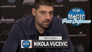 Nikola Vucevic Postgame Interview | Celtics vs Magic