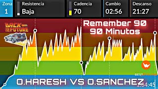 O.HARESH VS O.SANCHEZ ciclo indoor Spinning 90MIN REMEMBER 90´S