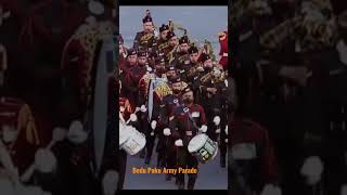 Bedu Pako Baramasa Band Masakbin Dhun Indian Army Parade Garhwal and Kumaon Regiment #shorts